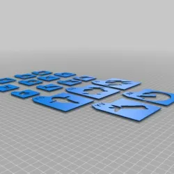 Wave 13 X-wing Scum & Villainy Ship Tile Dividers