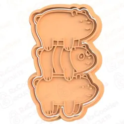 We bare bears cookie cutter