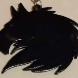 Wolf Keychain