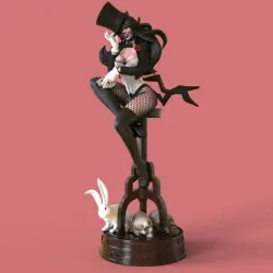 Zatanna DC Comics STL for 3d printing