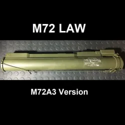 1:1 M72 LAW (M72A3 Version)  Light Anti-Tank Weapon Prop