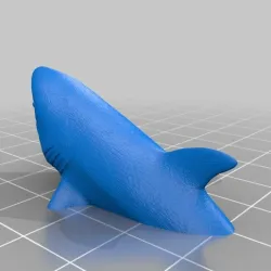 1-87 HO Scale Great White Shark "big f***ing Shark movie shark"