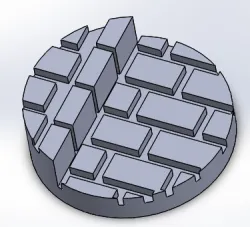 28mm Miniature Base