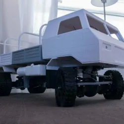 3D printed RC truck V3: flatbed+accessories