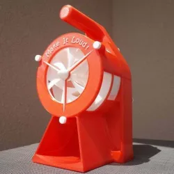 Air Raid Siren - hand crank version 2