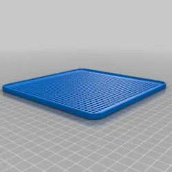 Aquabeads square pattern build plate, 30x30 beads