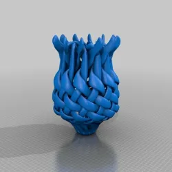 Basket weave mesh