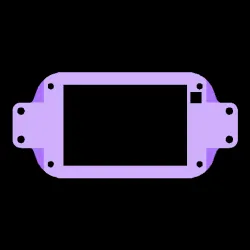 BigTree Tech TFT35 V2 2040 Display Bracket