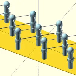 BiQuad Antenna 70cm / 422MHz