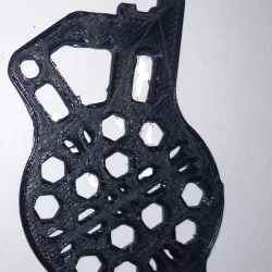 CAP FAN BRACKET w/ BLTouch Bracket for MAKERPARTS v2 ALL-METAL PRINTER