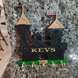 Castle key holder