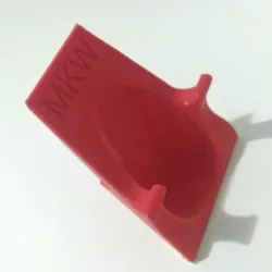 Celphone holder. Enhance audio quality