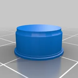 Circular mini display plinth