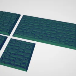 Cobblestone Effect Bases for Warhammer