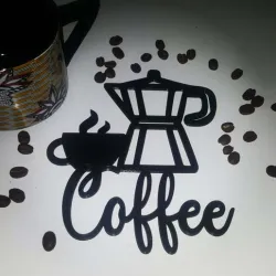 Coffee wall decoration