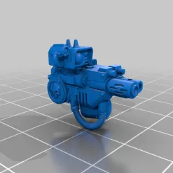 Combi-melta with a roller
