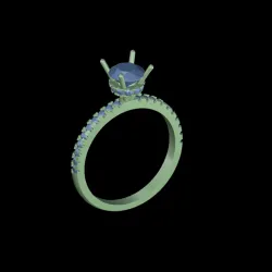 Cute Engagement Ring