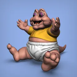 Dinosaur - Baby Dyno - Baby Dinosaur 90s tv show