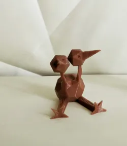 Doduo Low Poly Pokemon