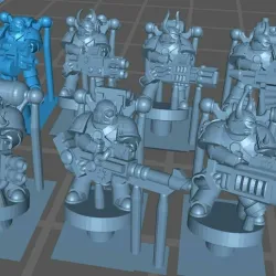 Evil Marines Heavy Weapons (Galactic Crusaders Remix)