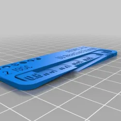 Filament Swatch (ATOMIC uv reactive orange)