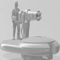Fish People Auxiliaries Heavy Weapons Drone & Operator