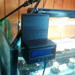 fully automatic turtle- or fishfeeder