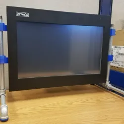 Ghetto Touch Screen With Integrated PC Stand