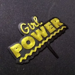 Girl Power Cupcake Topper