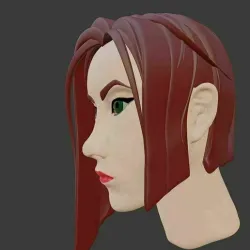 Girl's head