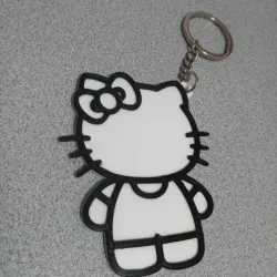 Hello Kitty Keyring - two models