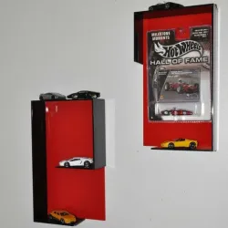 Hot Wheels car holder displays
