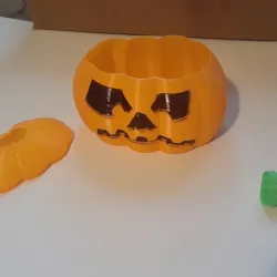 Jack O Lantern Candy Bowl or Lamp
