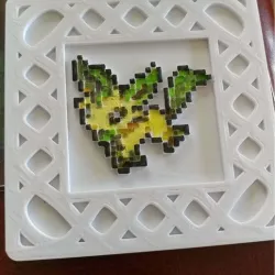 Leafeon (pokemon) coaster