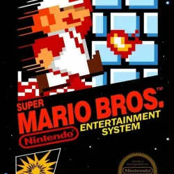 LITHOPHANE Cover Super Mario Bros NES Nintendo