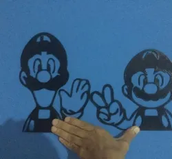 Luigi Mario Bross 2D