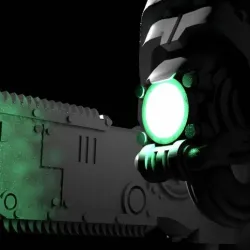 Magnetized Armored Bear Walking Tree Cutter