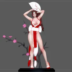 MAI SHIRANUI SEXY GIRL KOF GAME ANIME CHARACTER