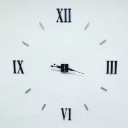 Modern wall clock.