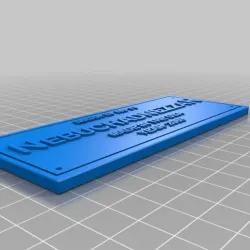 Nebuchadnezzar Nameplate
