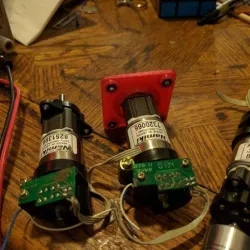 NEMA 17 adapter for Namiki DC Servo Motor