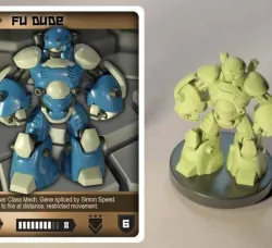 OBG Infantry Fu Dude (with support)