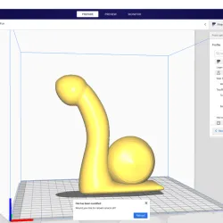 Phallic snail, penis