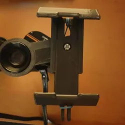 Phone mount for binoculars remix