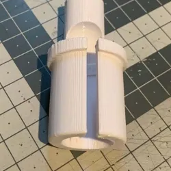 Pixel star pvc pipe mount