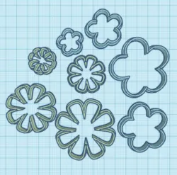 POLYMER CLAY CUTTER SET COLD PORCELAIN POLYMER CLAY CUTTER RINGS