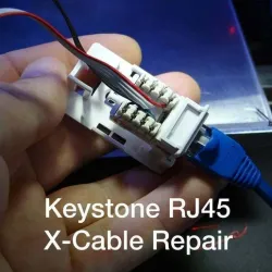 RJ45 X-Cable Repair for Replicator 2/2X