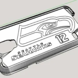 Seahawks 12th Man Samsung S5 case