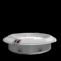 Star Wars Rebel Base Yavin Holographic Table for 3.75" and 6" figures