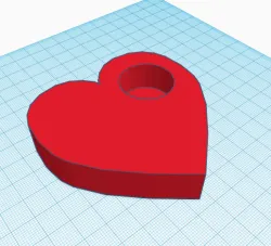 Tea Light Heart